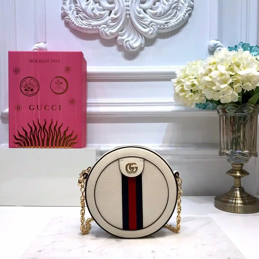 Hyperpeter mini round Gucci bag Ophidia shoulder 0610